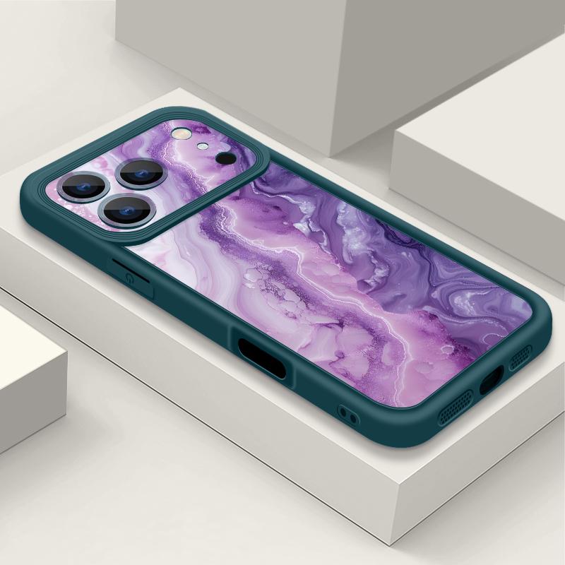 Colorful Marble Case For iPhone 17 Pro Max Case iPhone 16 15 14 13 Pro Max 11 17e 16e Shockproof Bumper Soft Silicone Phone Cover Cases