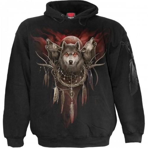 Spiral Direct Unisex Adult Cry Of The Wolf Hoodie