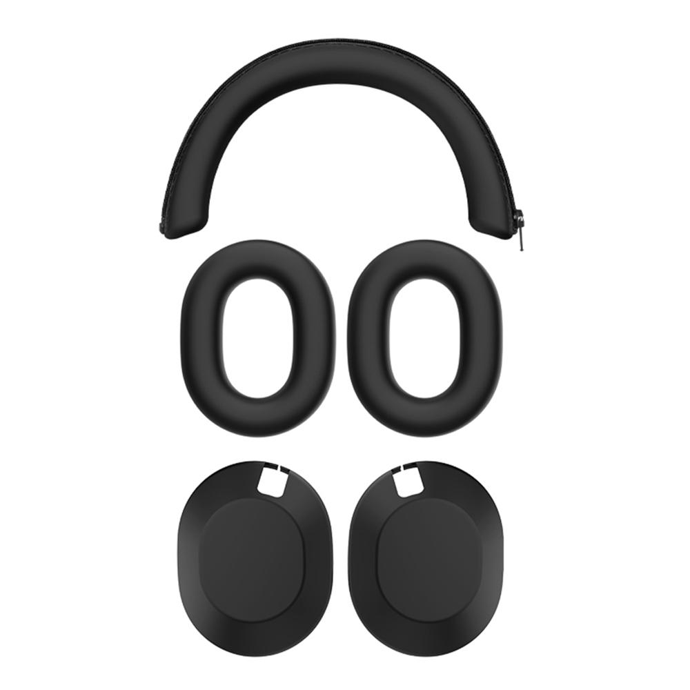 Pour Sony WH-1000XM6 Étui de Protection en Silicone Souple pour Casque Résistant aux Rayures Anti-Transpiration Skin Cover Cache-Oreille Accessoires pour Écouteurs