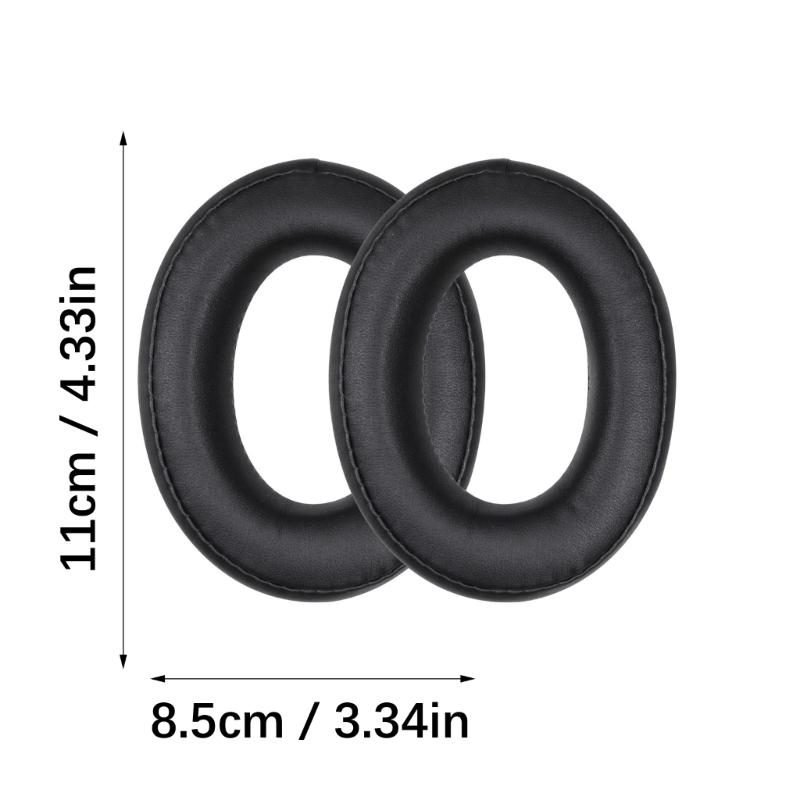 Earpads Ear Cushions From Memory Foam and Protein Leather For HD620S On Ear Headphones Noise Isolation