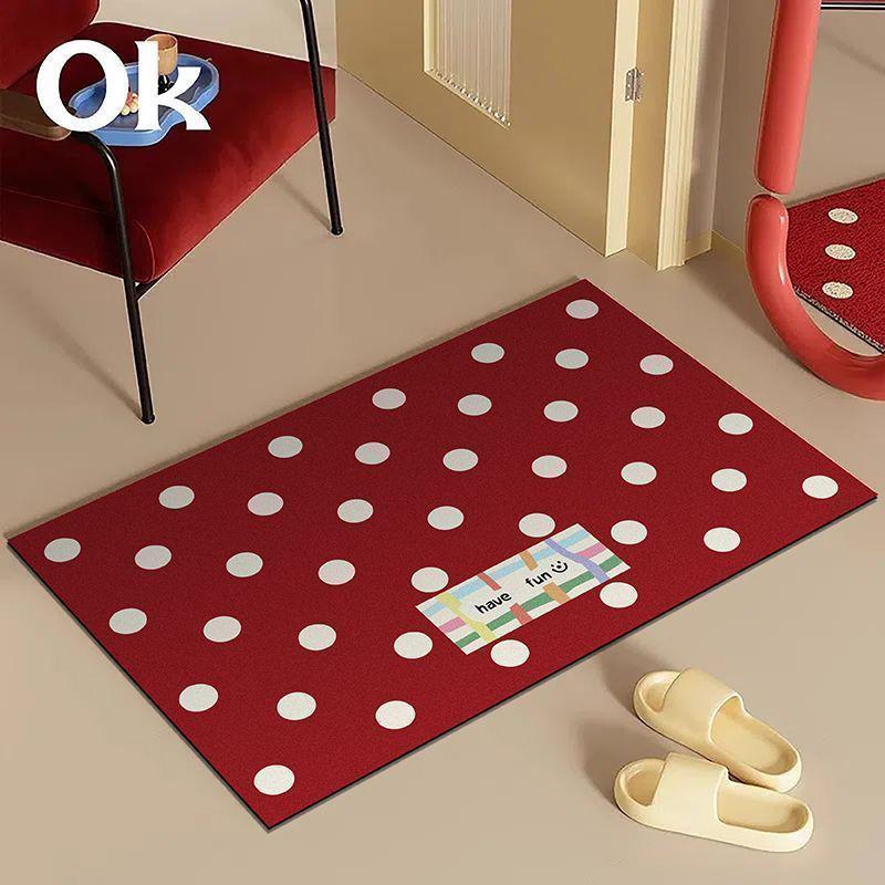 Quick-Dry Non-Slip Diatom Mud Bathroom Mat - Water-Absorbent & Wear-Resistant