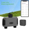 Double Port Water Timer Automatic Watering System Remote Control Irrigation Timer for Garden Greenhouse Sprinkler Timer