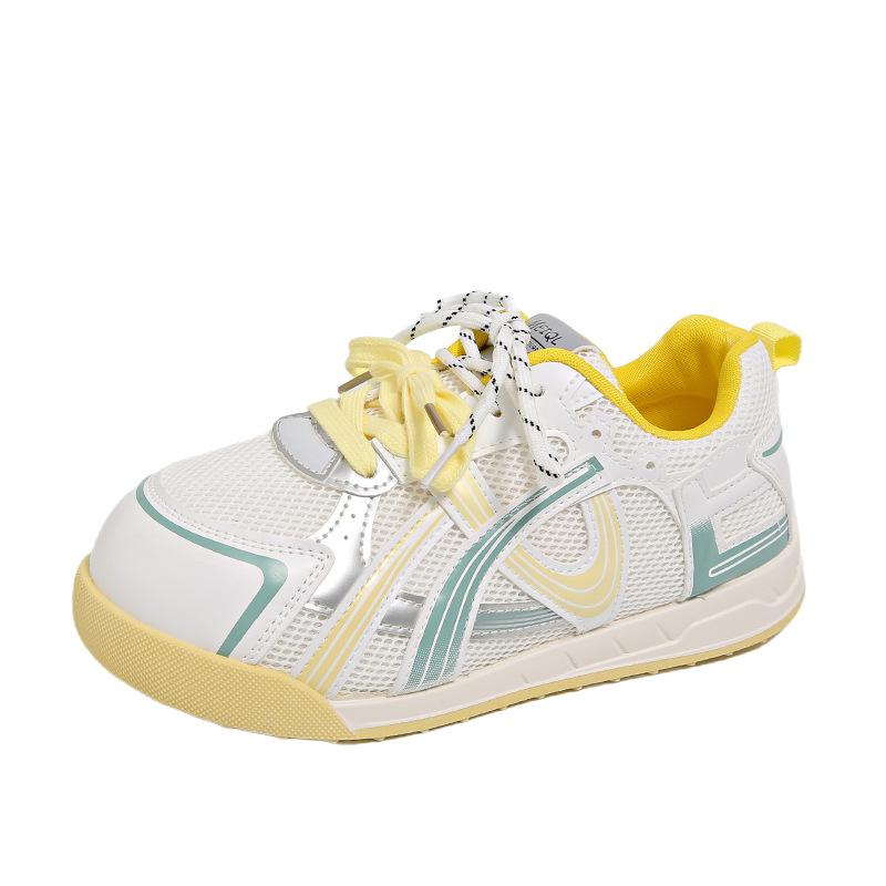 Breathable Mesh Dad Shoes Women's 2025 Summer New Thick-soled Heightening Versatile Thin Casual Jogging Sneakers Women's