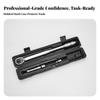 3 Pieces Rotation Force Wrench Set Heavy-Duty Hand Tools Chrome-Finished