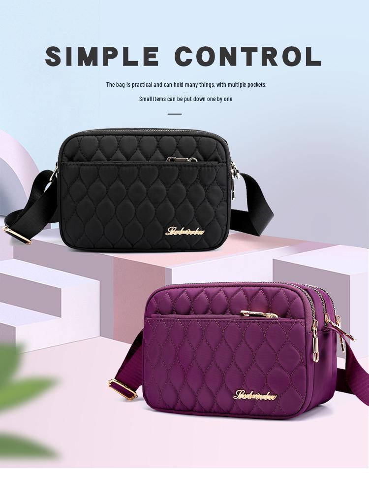 New 2020 Nylon Canvas Waterproof Shoulder Bags for Women