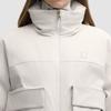 Fila Milano Series Fashion Simple Elegant Casual Versatile Comfortable Warm Waterproof Windproof Short Down Jacket Women Outerwear F11W545901FIV