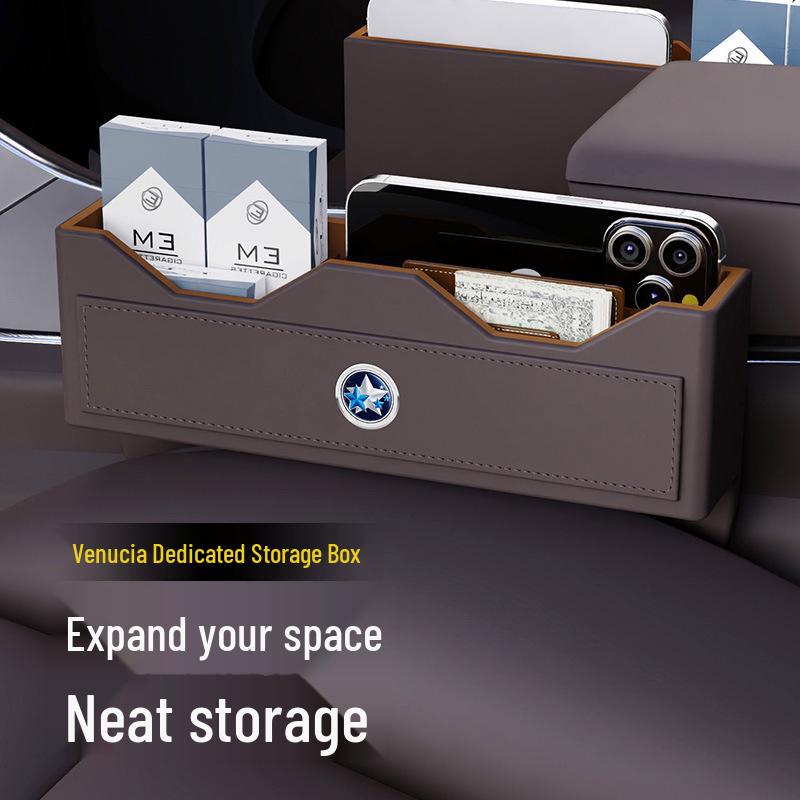 Venucia Star Seat Gap Storage Box for D60 E30 T60 T70 T90 R30 R50 - Interior Accessory