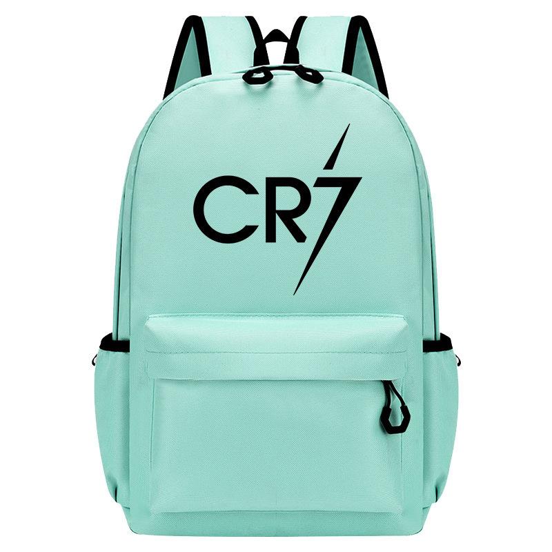 Large Capacity Schoolbag with Shoulder Strap; Student Three-piece Pencil Case Set