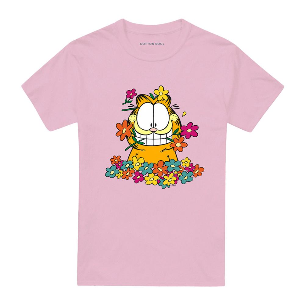 Garfield Unisex Adult In The Garden T-Shirt