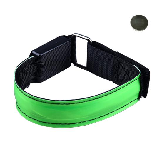 Portable Glowing Armband Super Bright Wear Resistant Adjustable Tightness LED Armband for Running