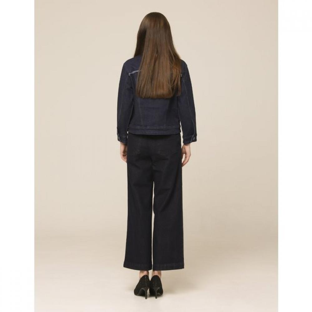 Son Jung Wan Denim Jacket With Pocket Chain Decoration Zjj6161011