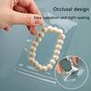 PVC Clear Jewelry -Oxidation Zipper Bag -tarnish Plastic Bags For Rings Earrings
