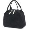 Corduroy Strawberry Ice Pack Insulated Lunch Bag - Large Capacity for Travel, Business, or Picnic