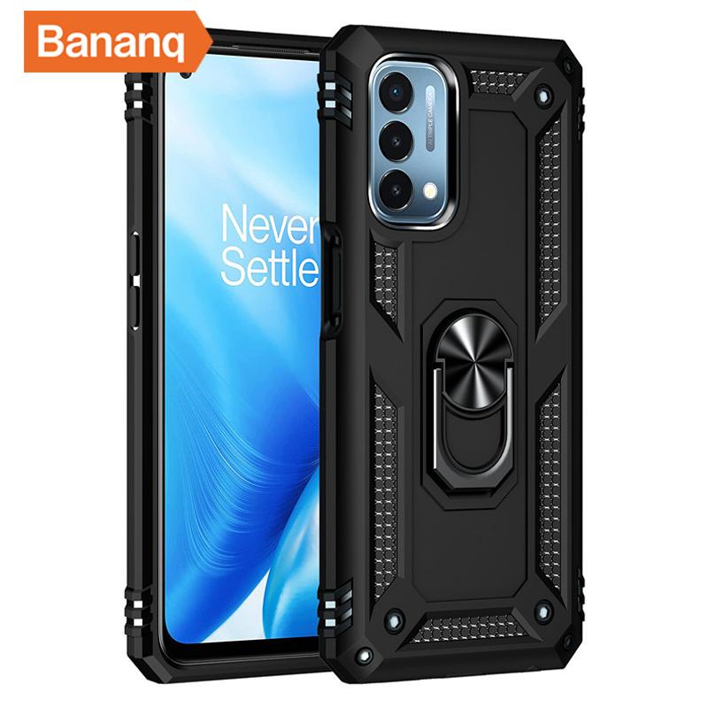 

Peaktop противоударный бронированный металлический чехол-подставка для One Plus 9 7 Pro магнитный автомобильный держатель чехол для телефона One Plus Nord N200 5G For One Plus 9 чёрный