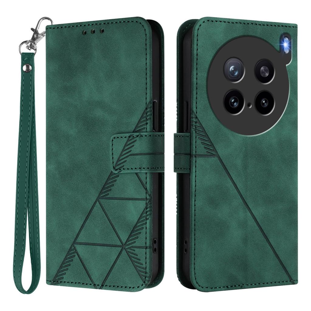 For Vivo X200s 5G Leather Case with Hand Strap Wallet Stand Phone Cover