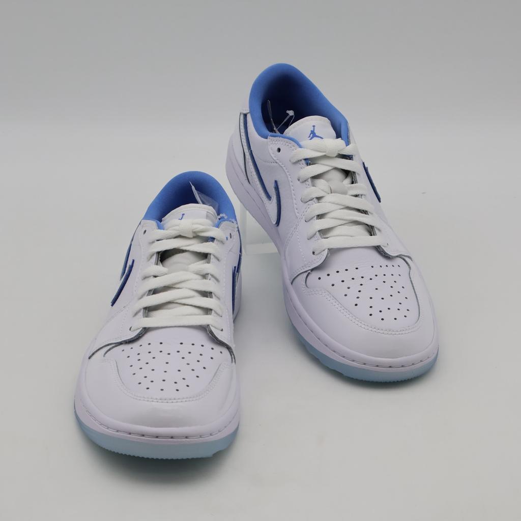 DD9315-118 Nike Air Jordan 1 Low Golf White Blue Tint Legend Blue (Men's)