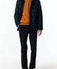 Man On The Boon Corduroy Patch Check Padded Jacket_Green 4714309012