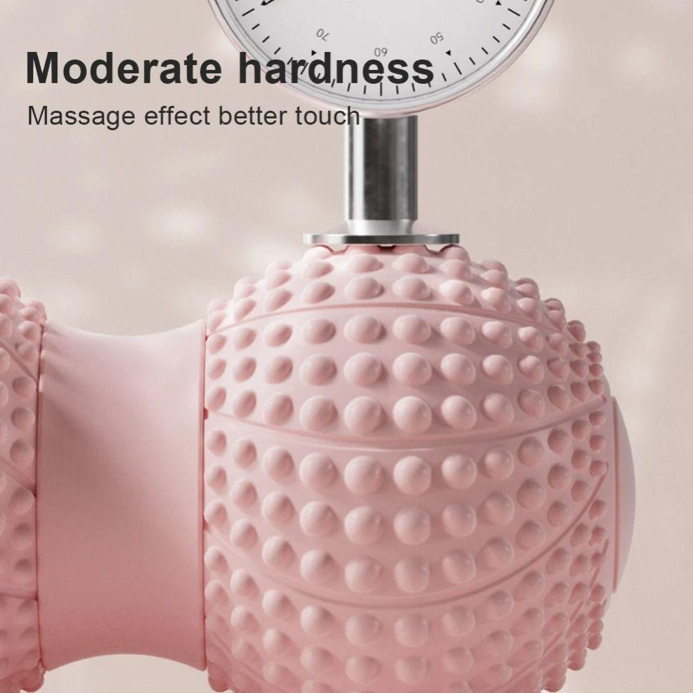 Doppelball Erdnuss-Massageball Erhöhter Punkt Myofaszial Release Werkzeug Faszienmassagegerät Yoga Übung