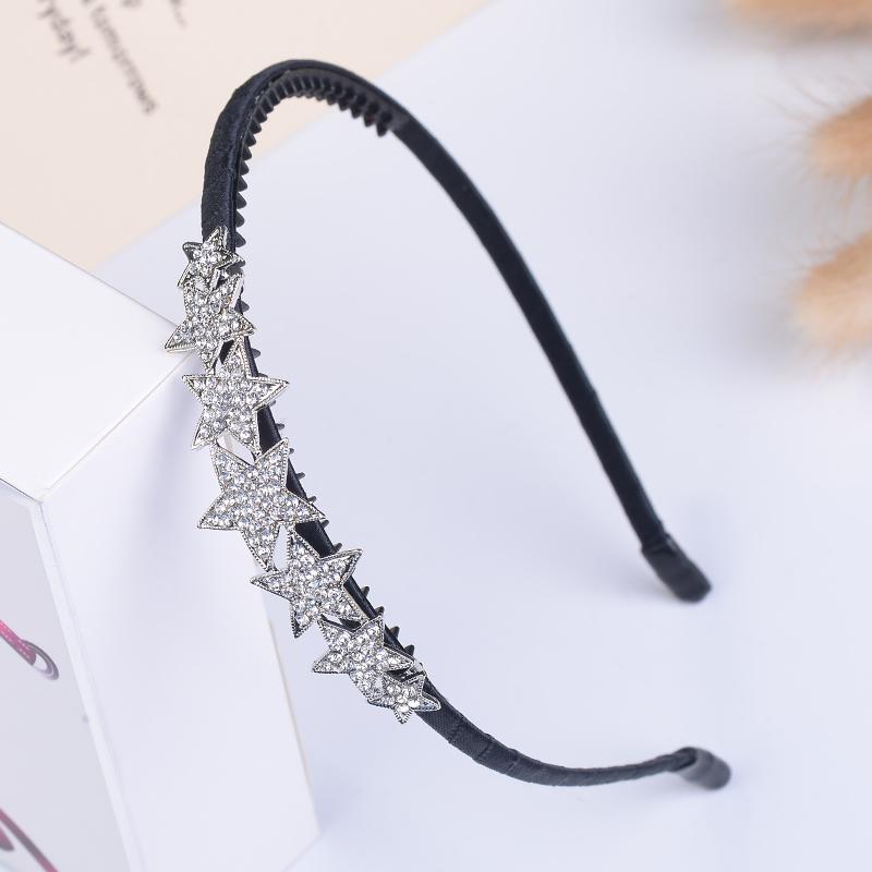 EASYA New Simple Handmade Butterfly Bowknot Hairbands Women Girls Fashion Rhinestone Crystal Flower Hair Accessories Jewelry