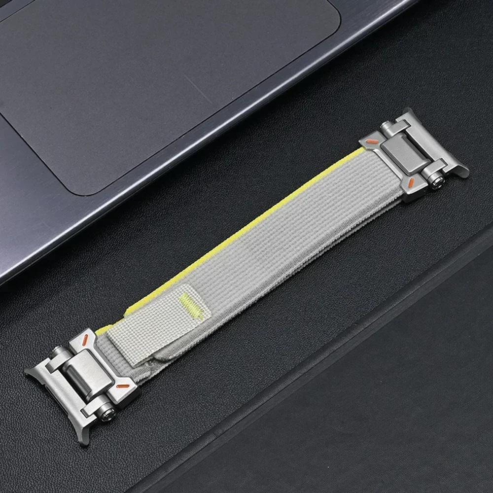 Trail Loop Nylon Band For Samsung Galaxy Watch 7 Ultra 47mm Strap Men Bracelet for SAMSUNG ULTRA 47 47MM Stainless Steel Correa
