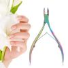 Stainless Steel Cuticle Nipper Coloful Nail&Toenail Dead Skin Cutter Nail Art Pedicure Tool