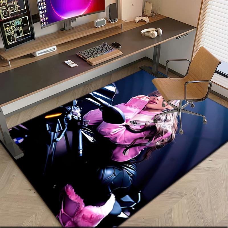 1pc Ayliva's album cover Carpet Rug for Living Room Bedroom Home Sofa Decoration,Kids play Non-slip Floor Mat