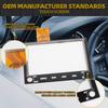 Dasbecan 8" Touch Screen with 2 knobs Compatible with 19-21 Mitsubishi Outlander Sport Mitsubishi ASX Replaces 8740A040 8740A130 8740A076 Glass