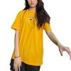 Nike Women'ss Logo Print Cartoon Crewneck Retro T-Shirt Yellow DV3204-739