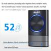 AC Wireless Doorbell with Digital Music and Remote Sensor - EU/UK Standards