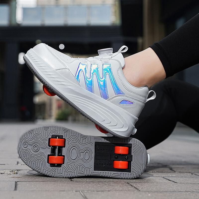 Popular Cross-Border Scooter Skates Spring Summer Roller Skating Shoes For Men Women Children With Wheels Sport Entertainment
