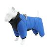 Winter dog four-legged cotton-padded coat new warm dog clothes windproof medium dog clothes pet clothing