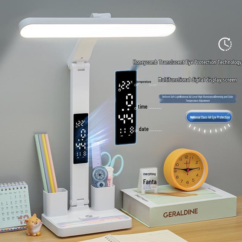 Rechargeable Dual-Use Eye-Protection Smart Desk Lamp for Students