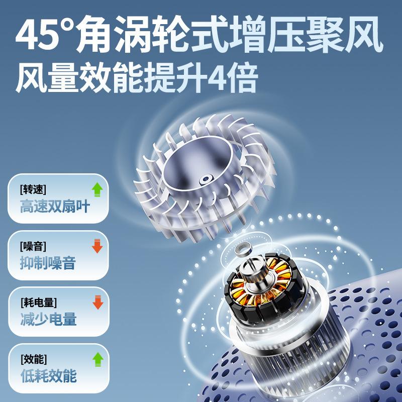 Neck fan 1111 new convenient portable small fan mini usb charging bladeless air conditioner fan electric fan