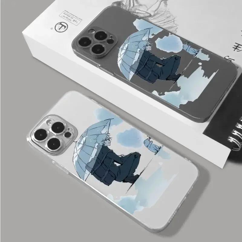 Anime Jujutsu Kaisen Phone Case For Samsung A12 A13 A14 A15 A16 A22 A32 A33 A52 A53 A54 A55 A56 A71 A72 A73 4G 5G Satoru Gojo