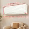 Solid Color Air Conditioner Dust Cover Wall Mounted Air Conditioner Elastic Fabric Air Conditioner Dustproof Protector