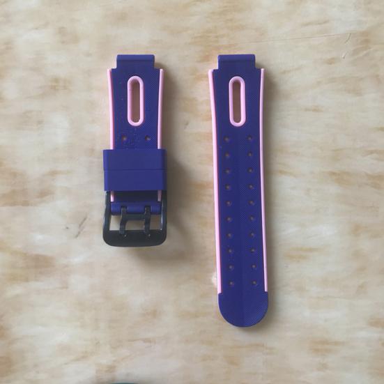 Klokkerem Myk Universell Silikon 15mm Smartklokke Vanntett Armbånd Erstatning for Barn
