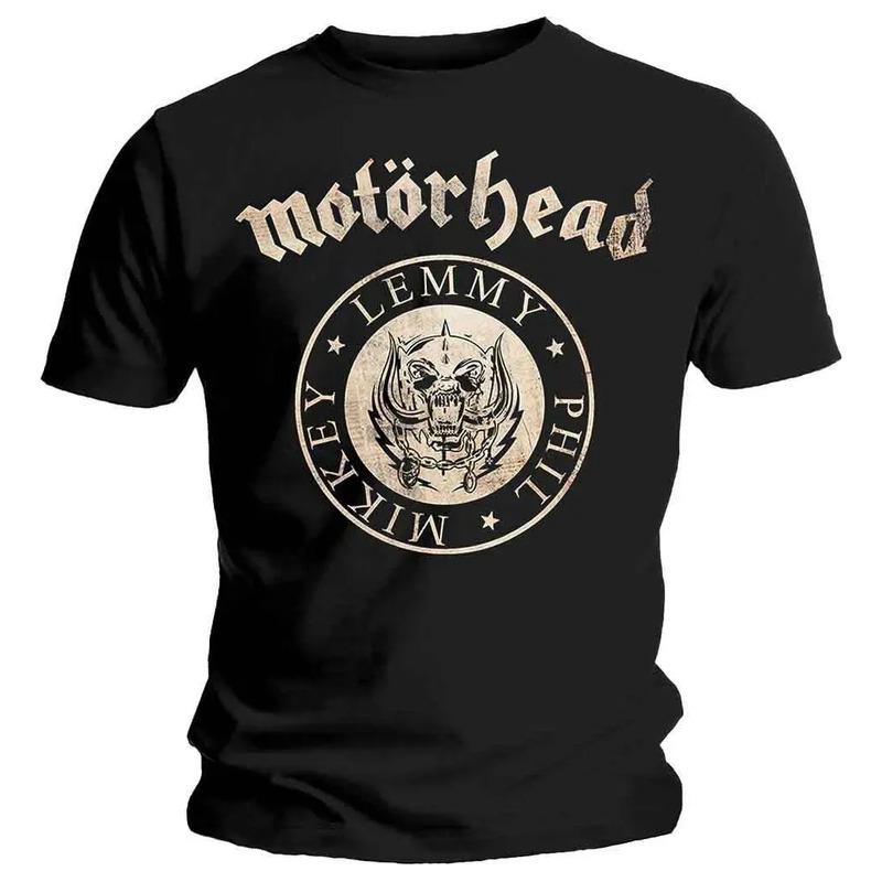 Camiseta Preta Motorhead Undercover Seal - Nova S