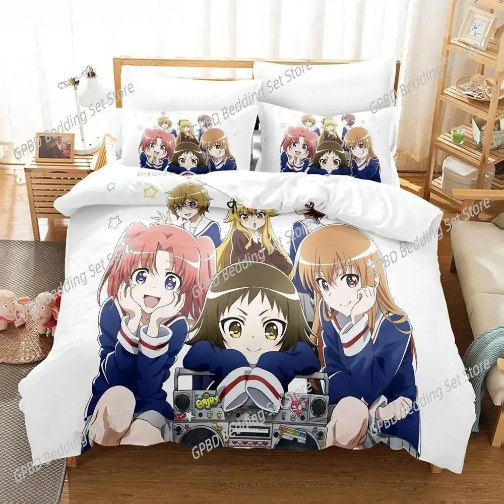 Engaged To the Unidentified Anime Beding Set Bedrom Soft Modern Bedspreads Comefortable Soft Duvet Cover Comfortable Quilt Cover And Pilowcase