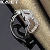 925 Silber Doppelherz 7-10 Ring Für Damen Modeaccessoires Schmuck