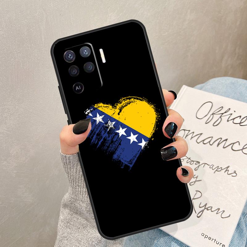 

Bosna i Hercegovina Heart Case For Oppo A54 A74 A94 A17 A57 A77 A76 A16 A96 A18 A60 A80 A40 A38 A58 A78 A98 A15 A5 Pro OPPO A76
