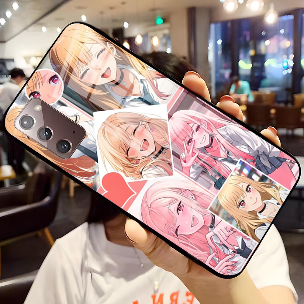 My Dress-Up Darling Phone Case For Samsung S25 Edge Ultra S23 S22 S21 S20 Ultra Plus S24 Fe A54 A53 A25 A16 A14 Glass Cover