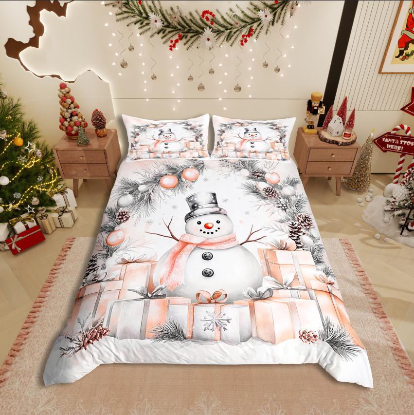 Comforter Homewish Merry Christmas Festival Xmas For Kids Bedding Sethappy New Year Decor