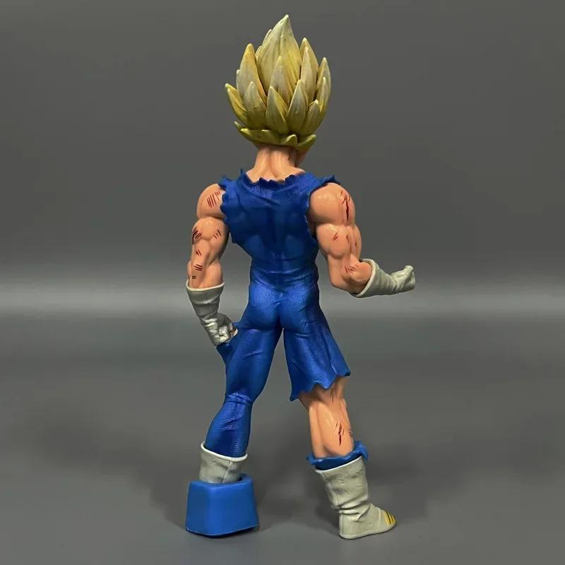 IN Stock Dragon Ball Anime Majin Vegeta Goku  Model Detailed Craftsmanship Home Desktop Ornament Collectible Anime Figure Sta