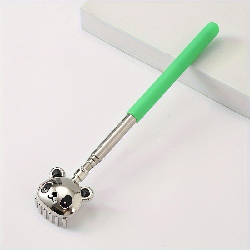

Adjustable Metal Back Scratcher with Panda Design Durable Stainless Steel Ergonomic Handle Relieves Skin Itch Long Handle