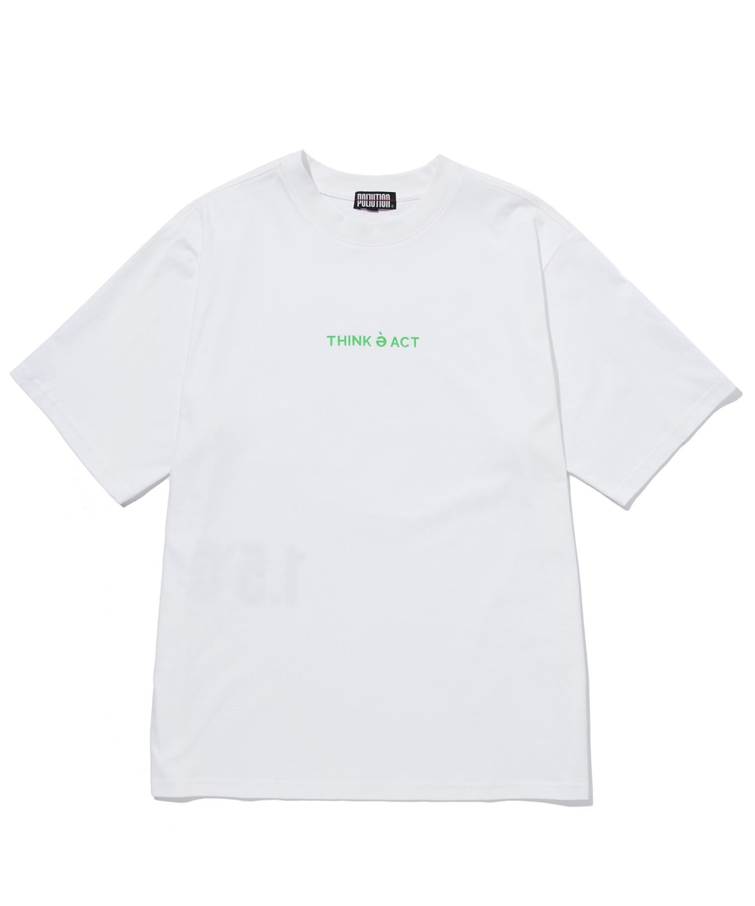 Pollution Think E Act Half Slv T M