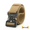 4.5cm Men's Nylon Tactical Belt for Outdoor Sports and Military Training, Customizable Logo