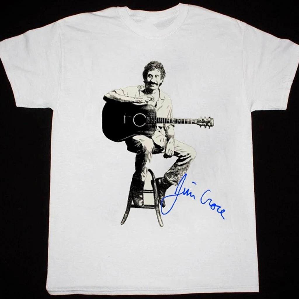 Men s and Women s T-shirts New Jim Croce - Jim Croce Signature Gift For Fans Unisex S-5XL Shirt XXXL