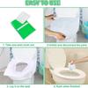 50/30/10PCS Portable Disposable Toilet Seat Paper Waterproof Soluble Water Covers Type Travel Camping Hotel Bathroom Accessories