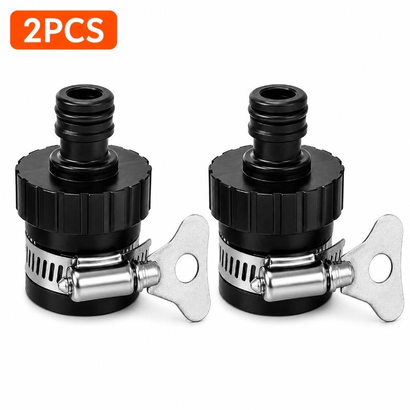 Durable Universal Quick Connect Tap Connector Plastic Hose Faucet Adapter for Garden Car Washing Irrigation Outdoor Watering