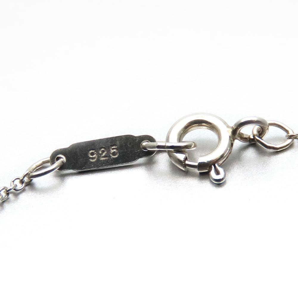 Used TIFFANY&Co. Necklace Signature cross Silver925 3.8g Silver Accessories